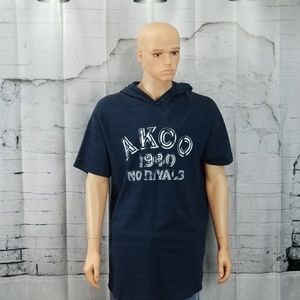AKOO Men's S/S Knit Hoodie